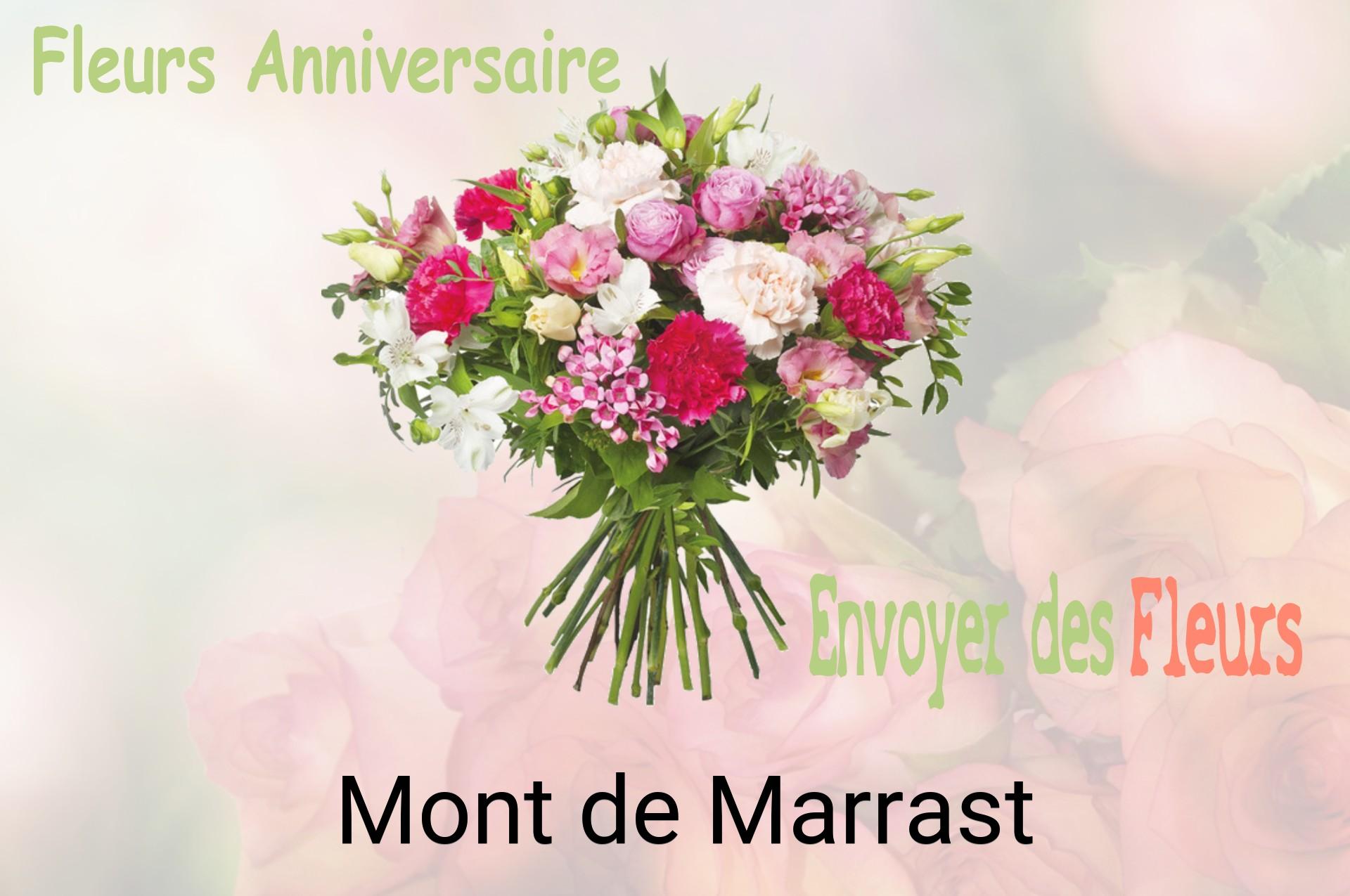 Bouquet de fleurs d’anniversaire livré à Mont-de-Marrast